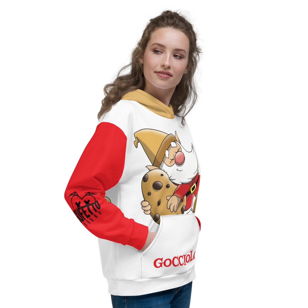 Felpa con cappuccio Uomo/Donna Gocciolo - Gufetto Brand 