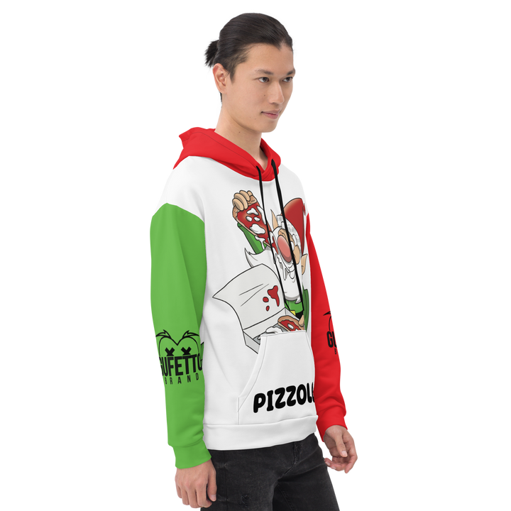 Felpa con cappuccio Uomo/Donna PIZZOLO - Gufetto Brand 