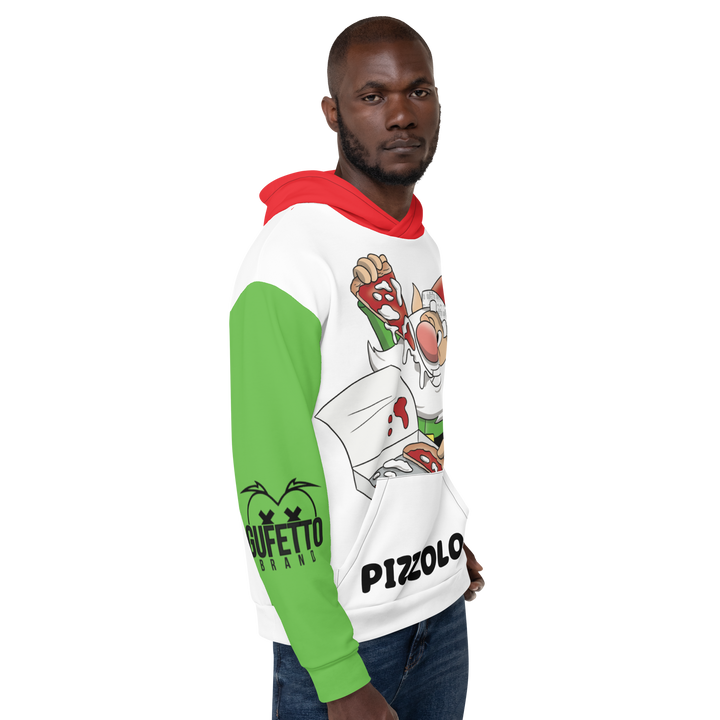 Felpa con cappuccio Uomo/Donna PIZZOLO - Gufetto Brand 