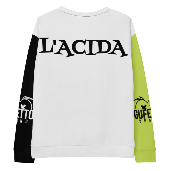 Felpa unisex Uomo/Donna Acida - Gufetto Brand 