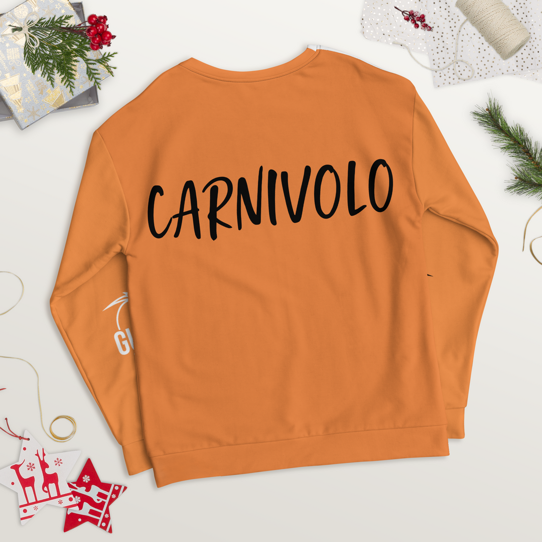 Felpa unisex Uomo/Donna CARNIVOLO - Gufetto Brand 