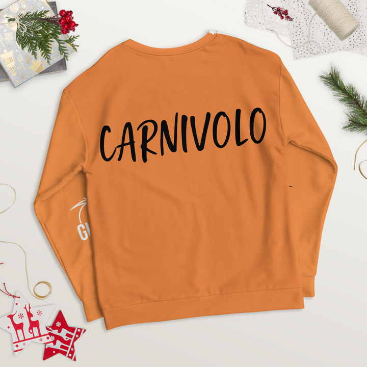 Felpa unisex Uomo/Donna CARNIVOLO - Gufetto Brand 