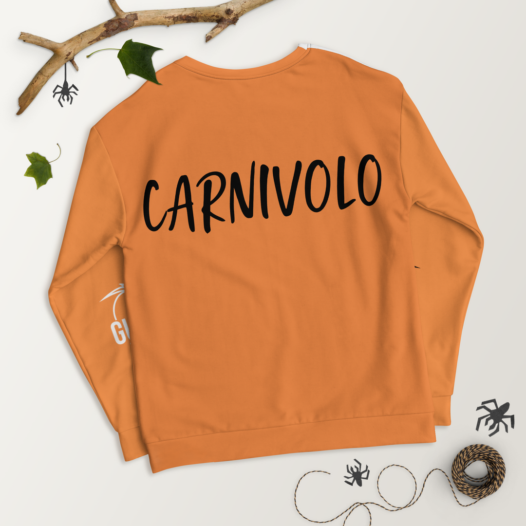 Felpa unisex Uomo/Donna CARNIVOLO - Gufetto Brand 