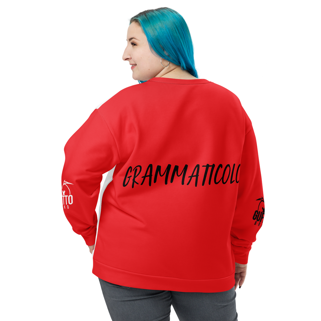 Felpa unisex Uomo/Donna GRAMMATICOLO - Gufetto Brand 