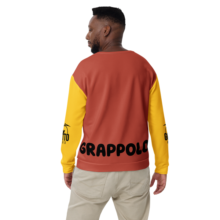 Felpa unisex Uomo/Donna GRAPPOLO - Gufetto Brand 