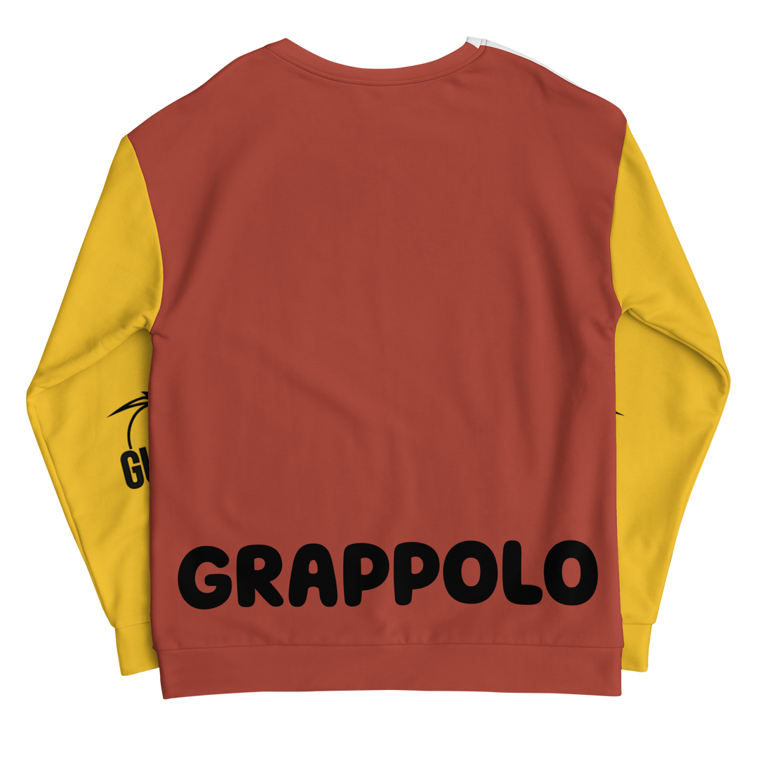 Felpa unisex Uomo/Donna GRAPPOLO - Gufetto Brand 