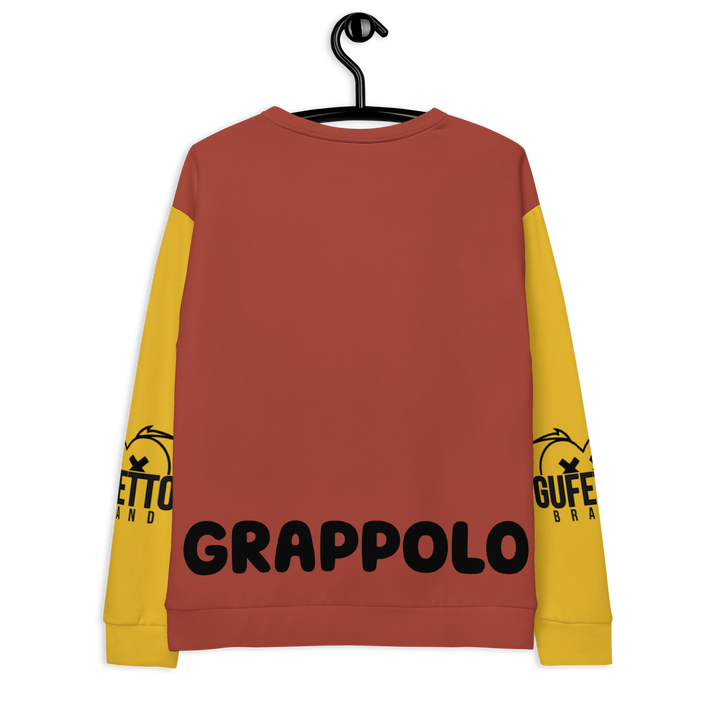 Felpa unisex Uomo/Donna GRAPPOLO - Gufetto Brand 