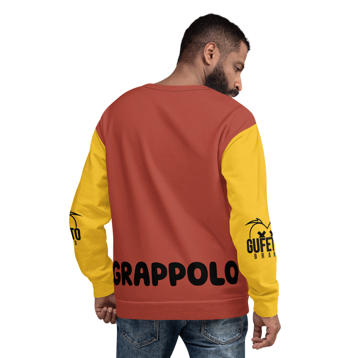 Felpa unisex Uomo/Donna GRAPPOLO - Gufetto Brand 