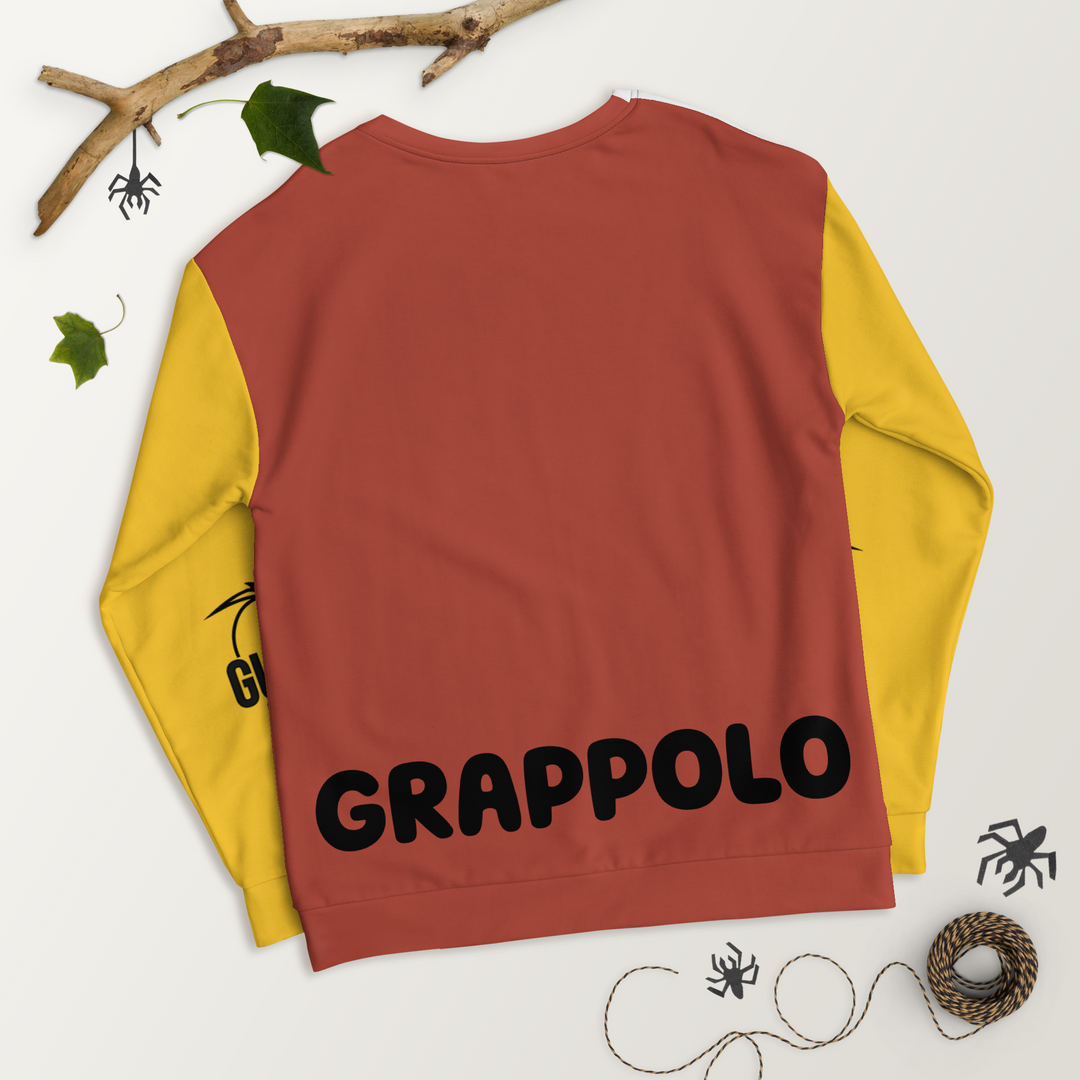 Felpa unisex Uomo/Donna GRAPPOLO - Gufetto Brand 