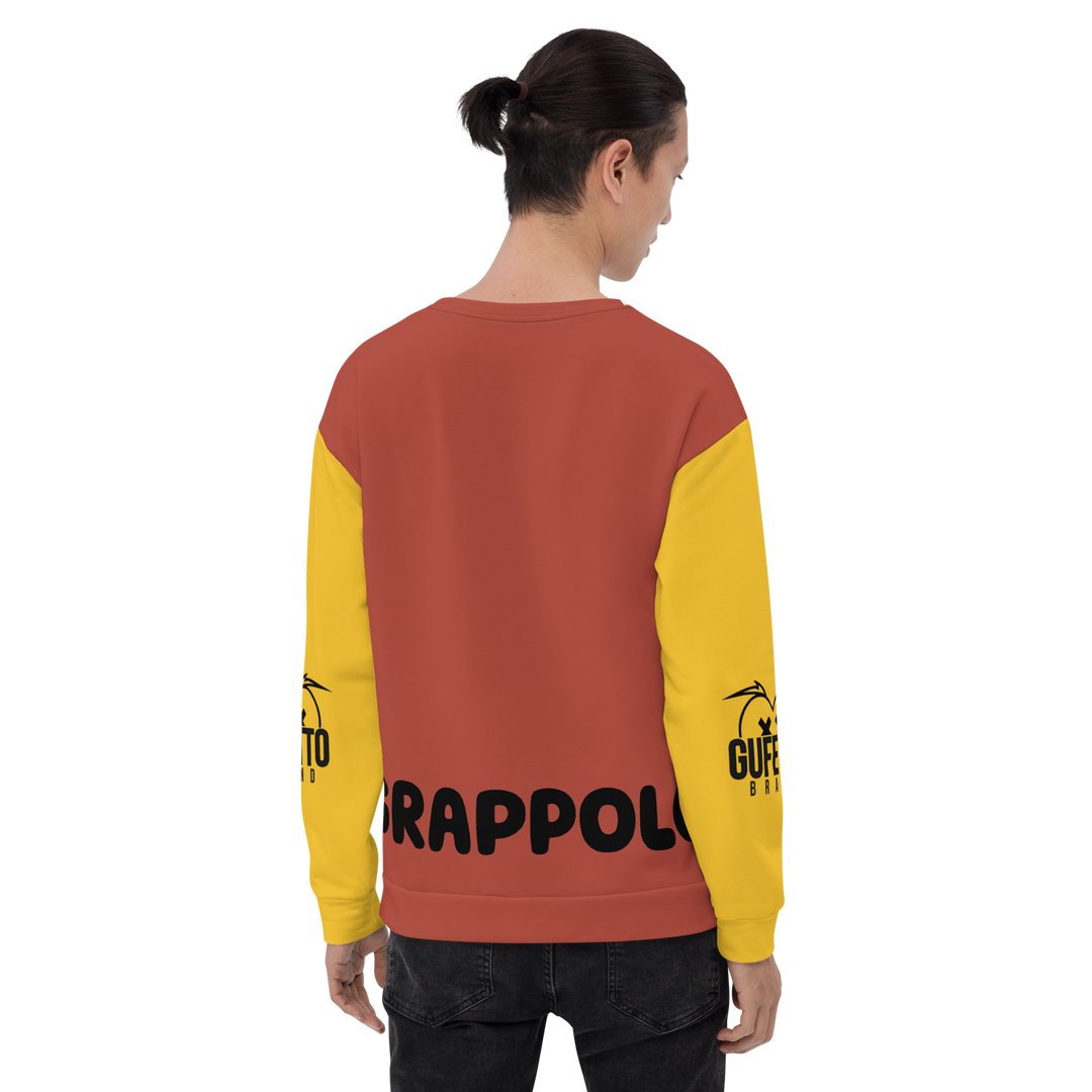 Felpa unisex Uomo/Donna GRAPPOLO - Gufetto Brand 
