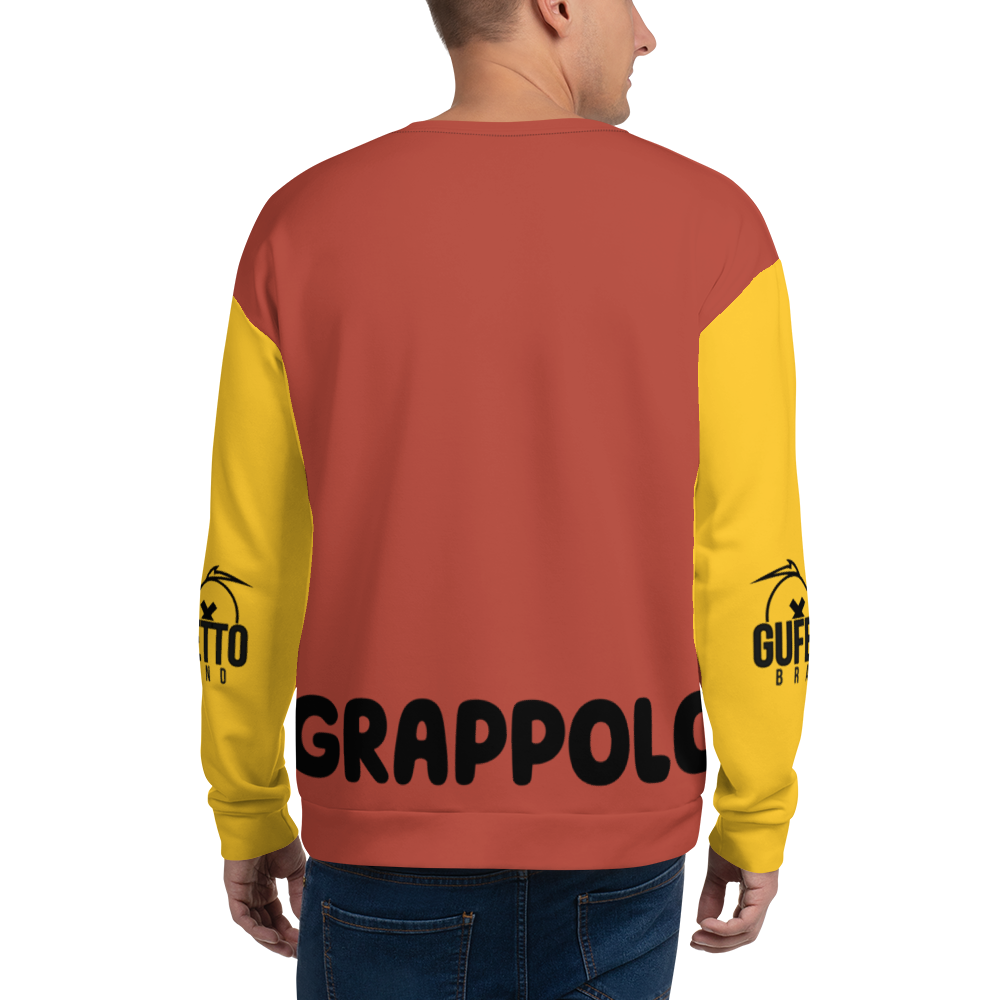 Felpa unisex Uomo/Donna GRAPPOLO - Gufetto Brand 