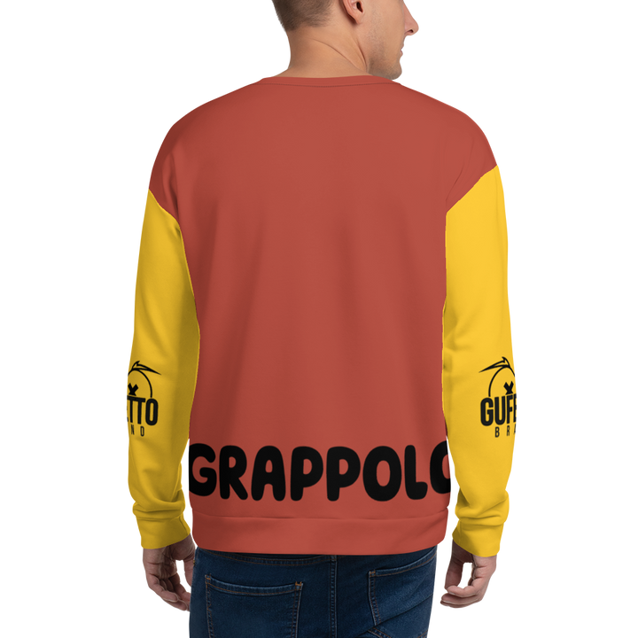 Felpa unisex Uomo/Donna GRAPPOLO - Gufetto Brand 