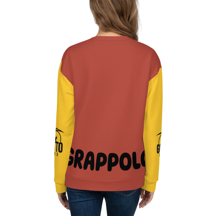 Felpa unisex Uomo/Donna GRAPPOLO - Gufetto Brand 