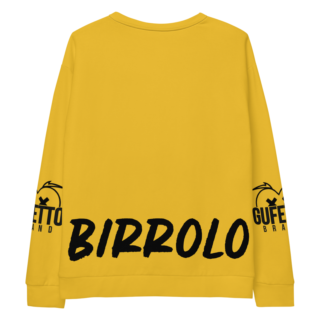 Felpa unisex Uomo/Donna BIRROLO TWO - Gufetto Brand 