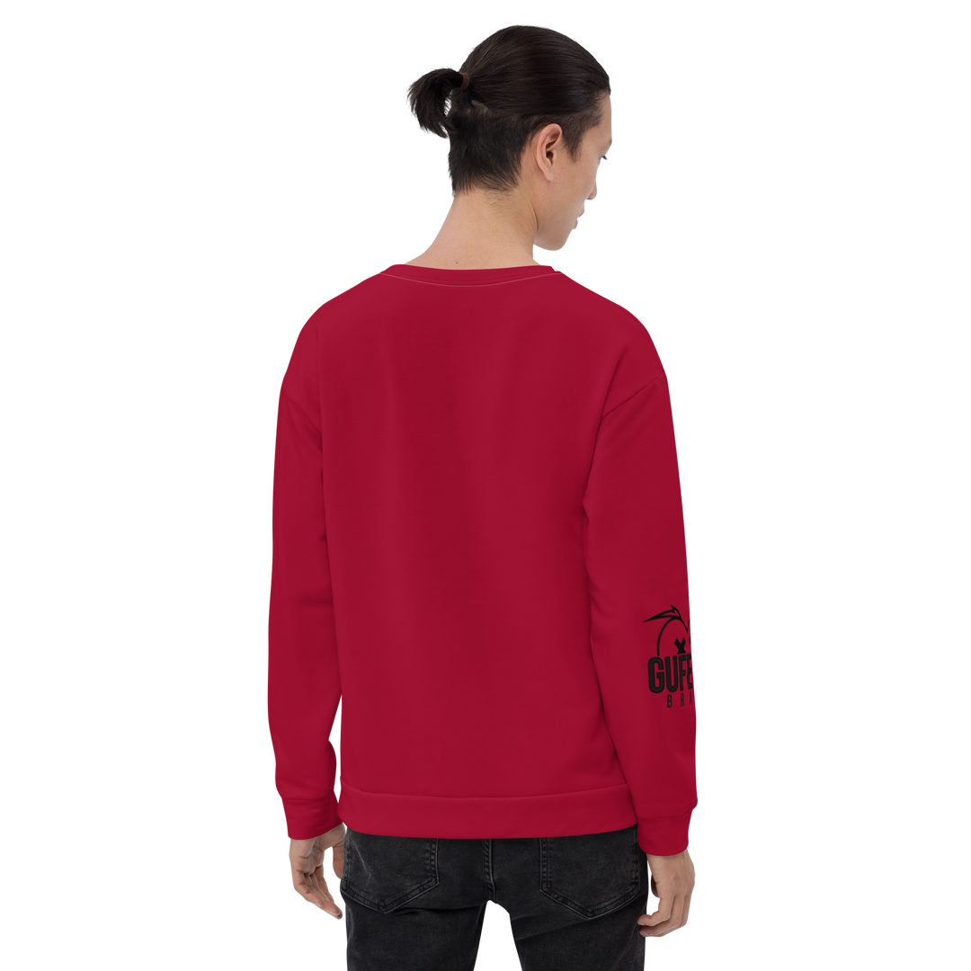 Felpa unisex Uomo/Donna WINE - Gufetto Brand 