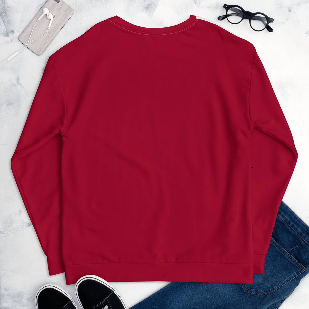 Felpa unisex Uomo/Donna WINE - Gufetto Brand 