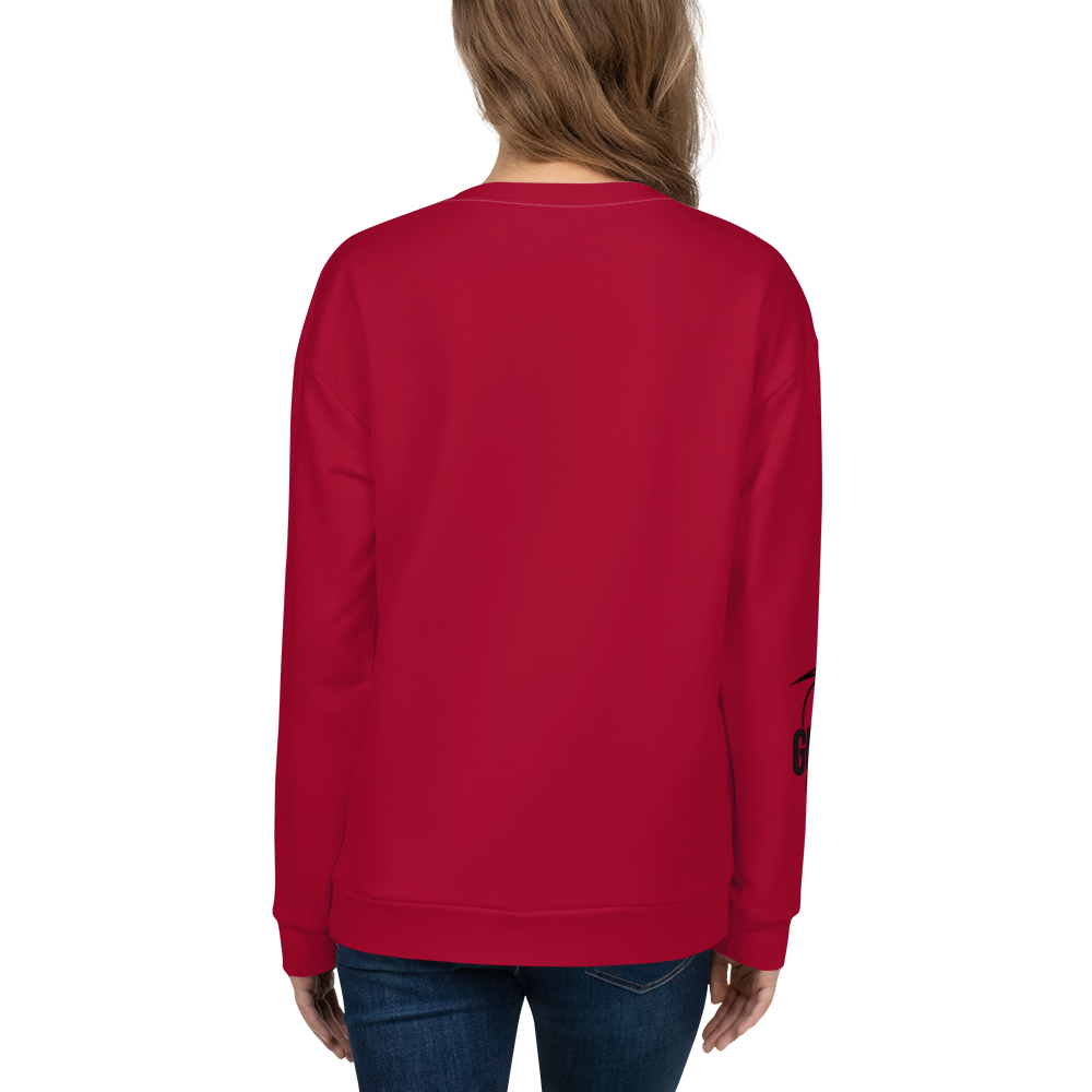 Felpa unisex Uomo/Donna WINE - Gufetto Brand 