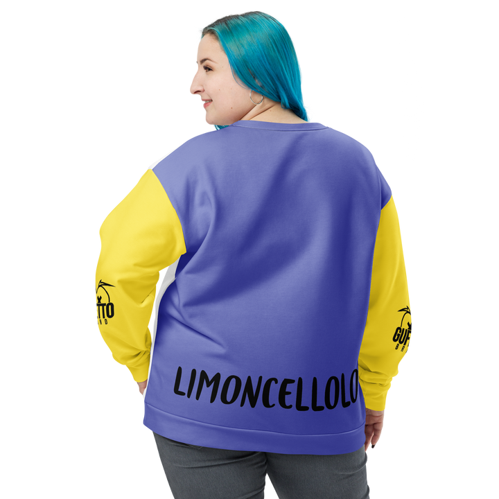 Felpa unisex Uomo/Donna LIMONCELLOLO - Gufetto Brand 