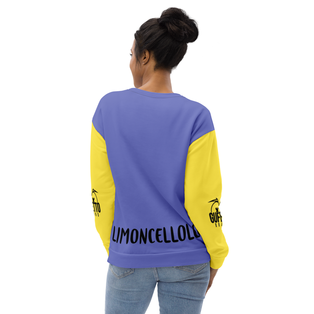 Felpa unisex Uomo/Donna LIMONCELLOLO - Gufetto Brand 