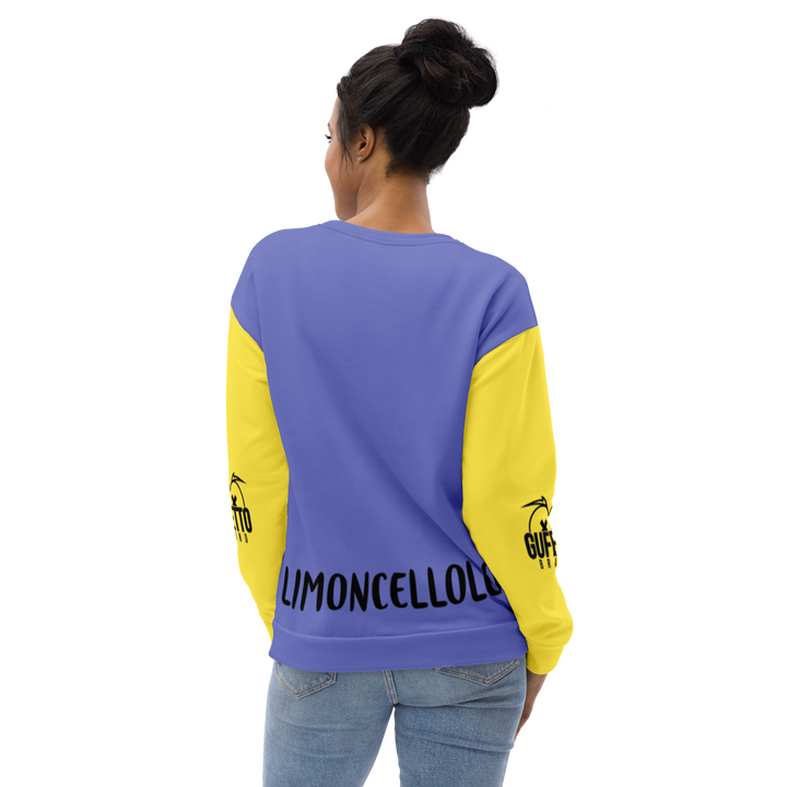 Felpa unisex Uomo/Donna LIMONCELLOLO - Gufetto Brand 