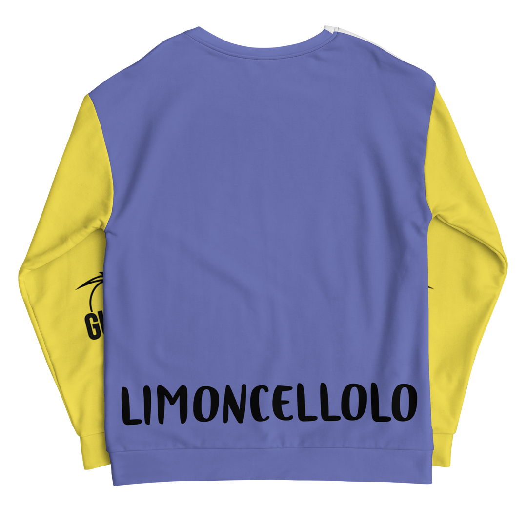 Felpa unisex Uomo/Donna LIMONCELLOLO - Gufetto Brand 