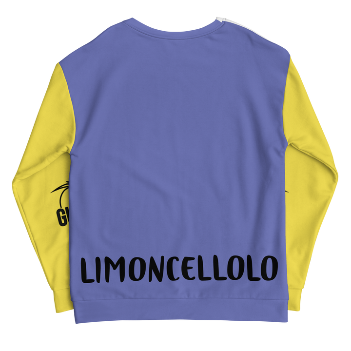 Felpa unisex Uomo/Donna LIMONCELLOLO - Gufetto Brand 