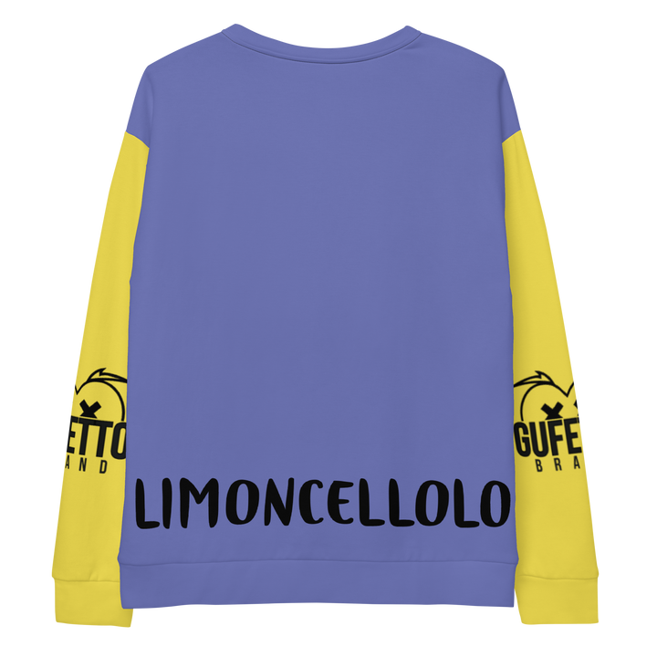 Felpa unisex Uomo/Donna LIMONCELLOLO - Gufetto Brand 