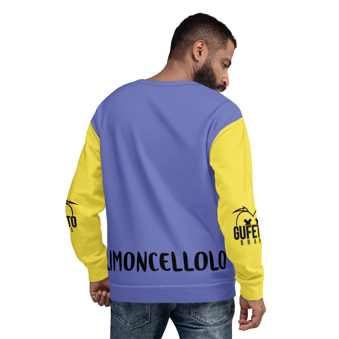 Felpa unisex Uomo/Donna LIMONCELLOLO - Gufetto Brand 