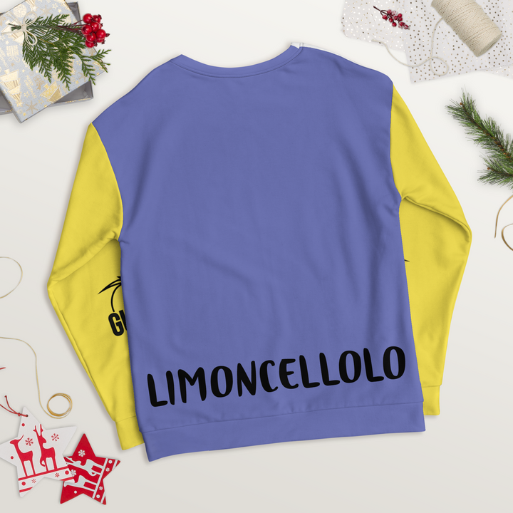 Felpa unisex Uomo/Donna LIMONCELLOLO - Gufetto Brand 