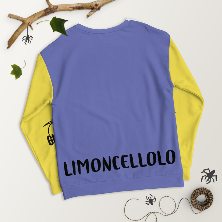 Felpa unisex Uomo/Donna LIMONCELLOLO - Gufetto Brand 