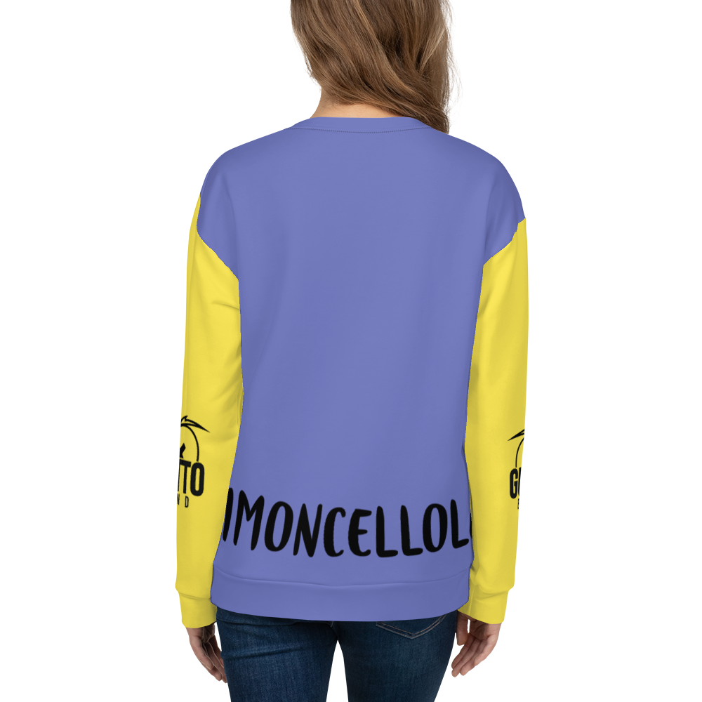 Felpa unisex Uomo/Donna LIMONCELLOLO - Gufetto Brand 