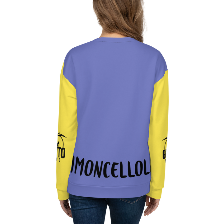 Felpa unisex Uomo/Donna LIMONCELLOLO - Gufetto Brand 