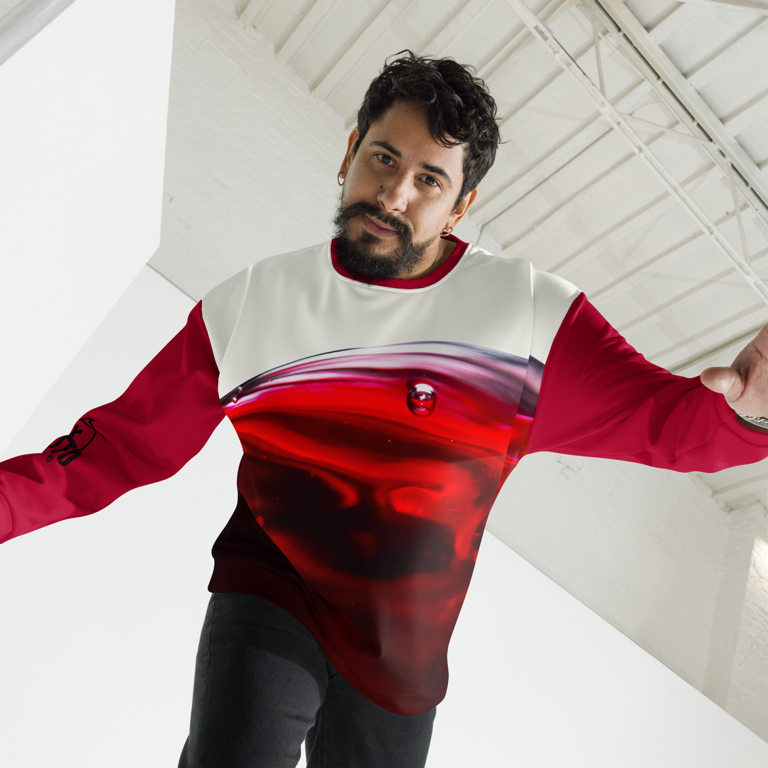 Felpa unisex Uomo/Donna WINE - Gufetto Brand 