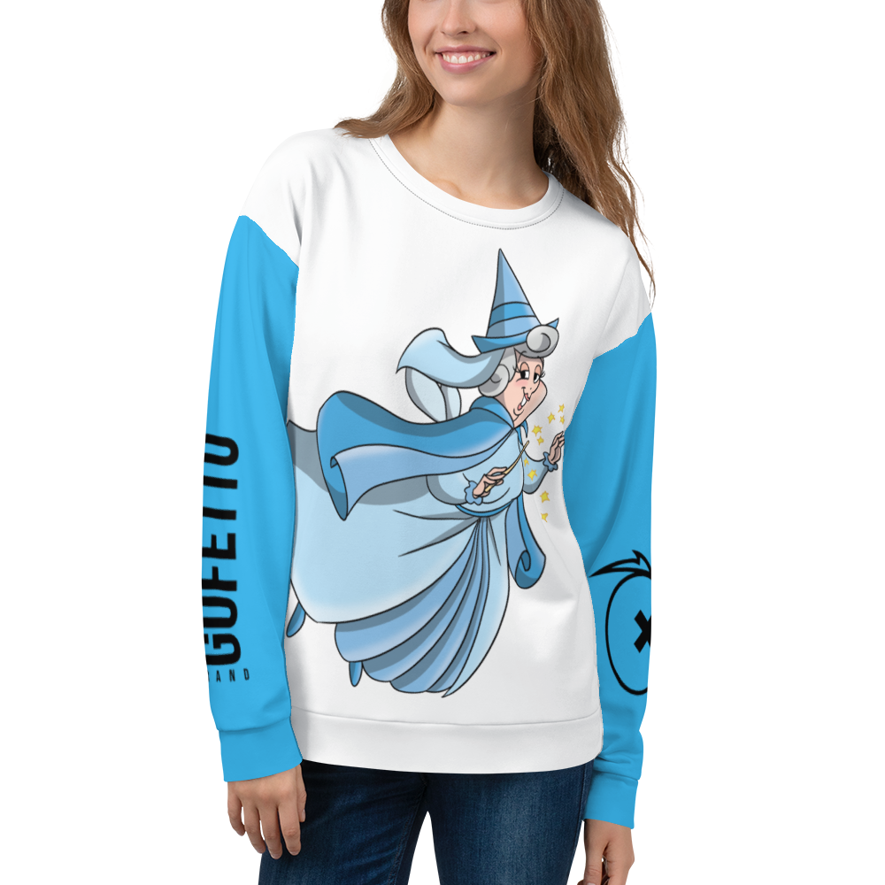 Felpa unisex Uomo/Donna Fatina Ignorante Ansia - Gufetto Brand 