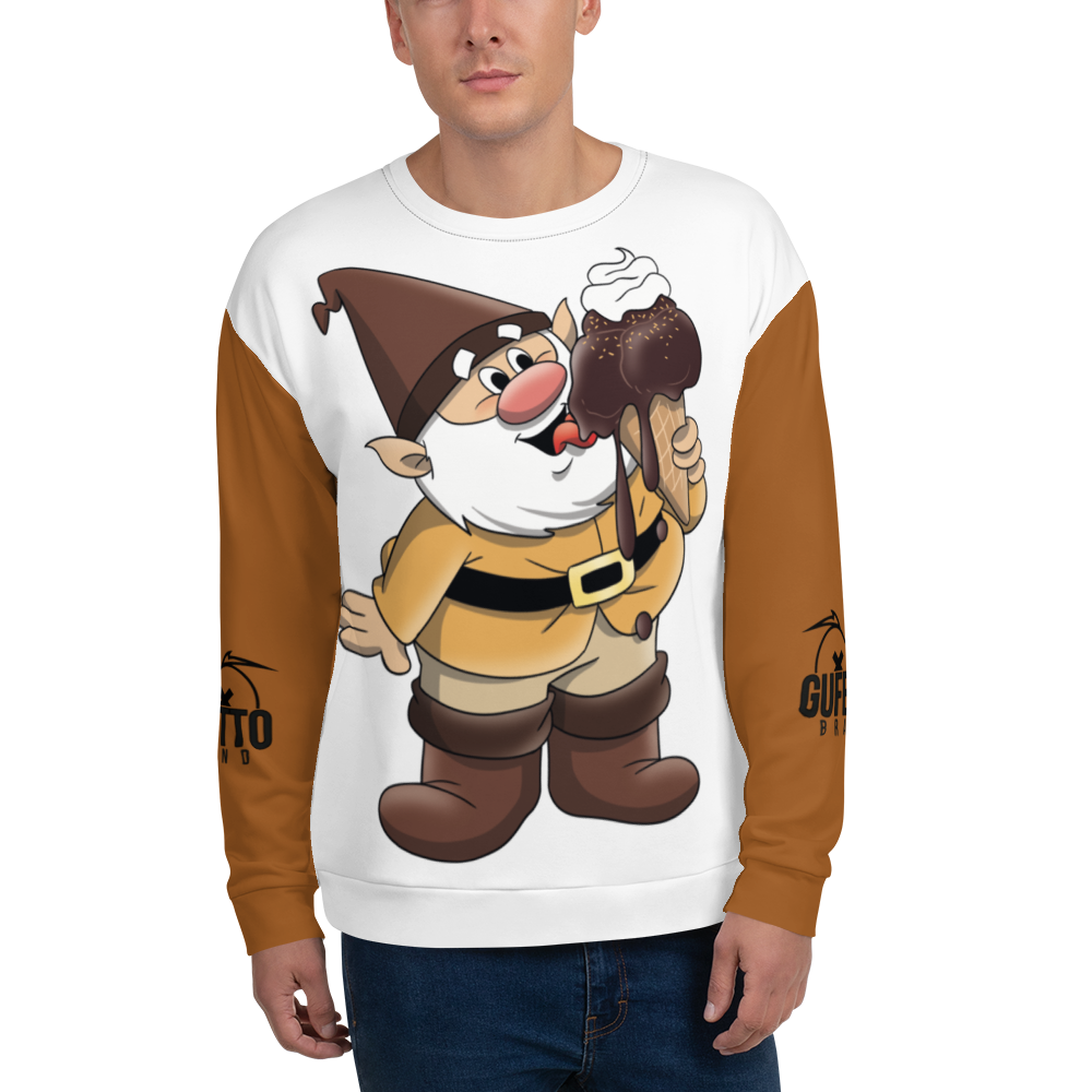 Felpa unisex Uomo/Donna Cioccolatolo - Gufetto Brand 