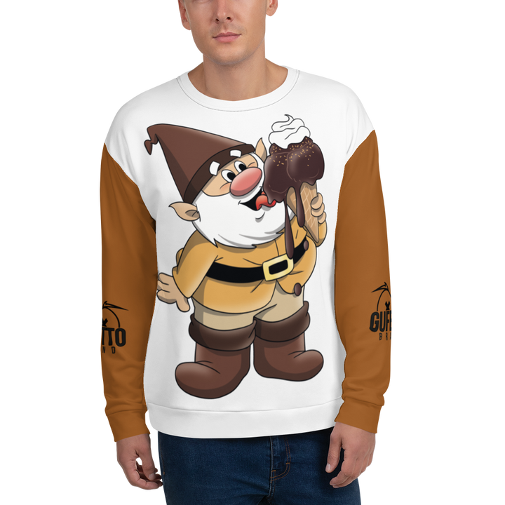 Felpa unisex Uomo/Donna Cioccolatolo - Gufetto Brand 