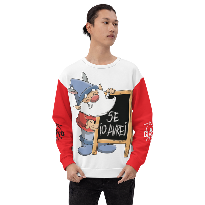 Felpa unisex Uomo/Donna GRAMMATICOLO - Gufetto Brand 