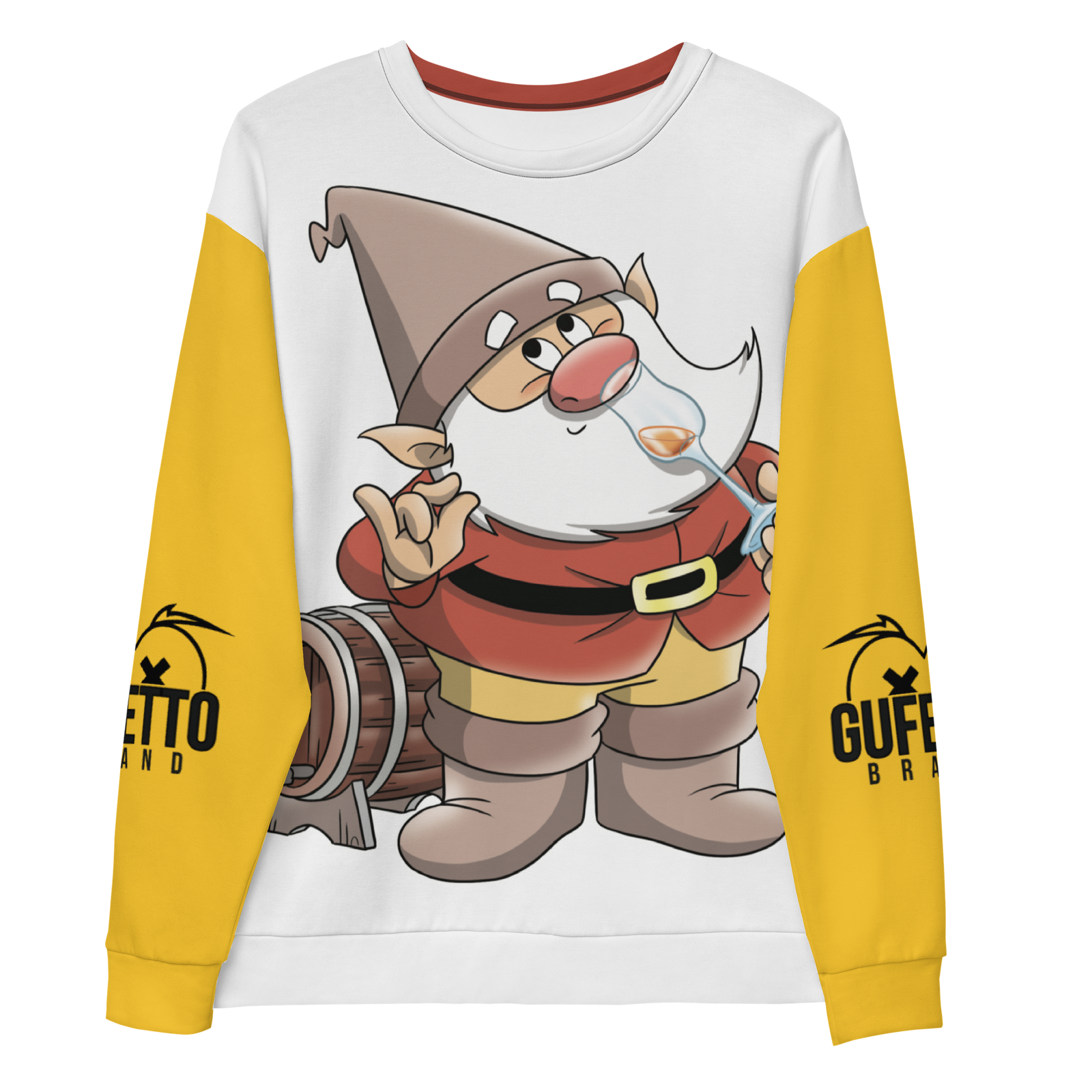 Felpa unisex Uomo/Donna GRAPPOLO - Gufetto Brand 