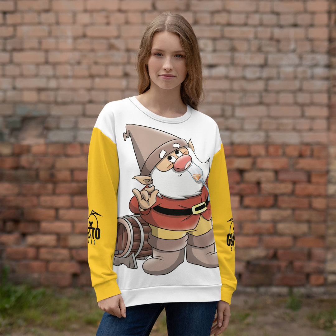Felpa unisex Uomo/Donna GRAPPOLO - Gufetto Brand 