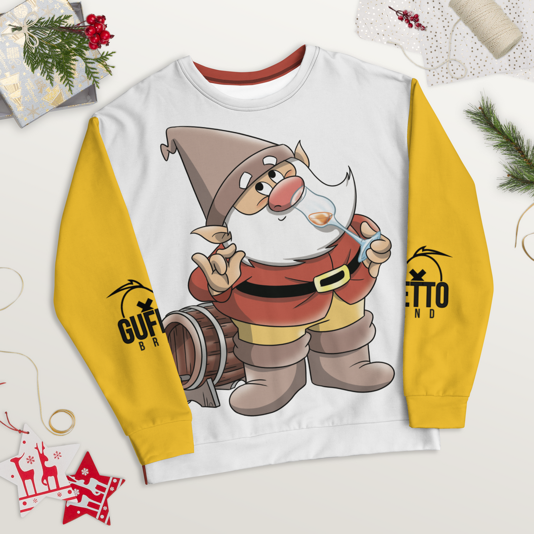 Felpa unisex Uomo/Donna GRAPPOLO - Gufetto Brand 