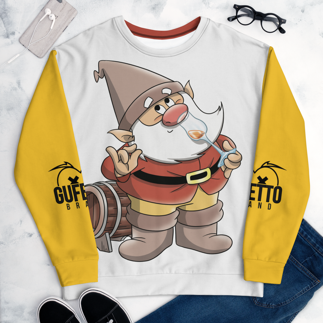 Felpa unisex Uomo/Donna GRAPPOLO - Gufetto Brand 