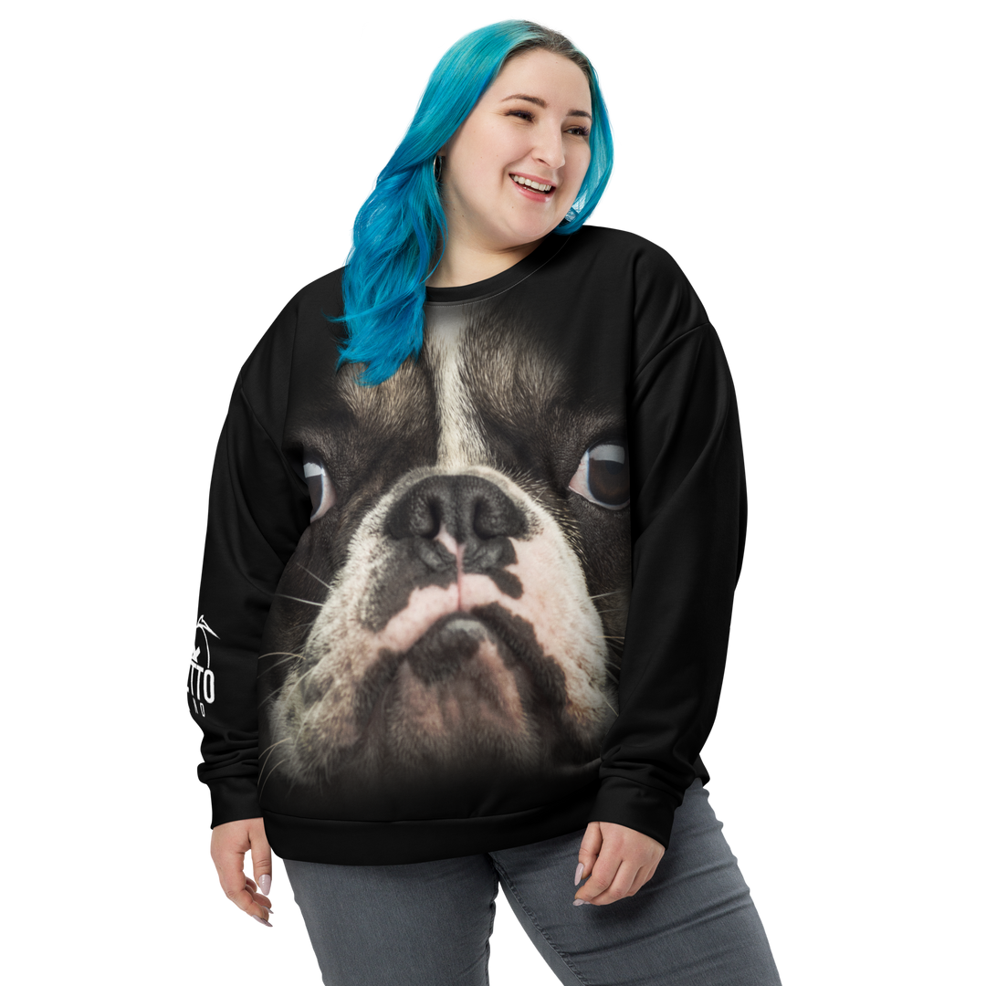 Felpa unisex Uomo/Donna Bulldog - Gufetto Brand 
