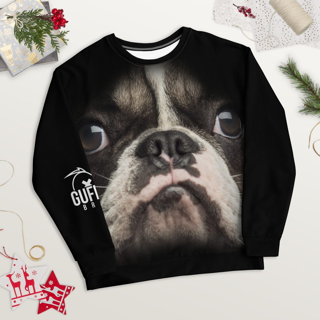 Felpa unisex Uomo/Donna Bulldog - Gufetto Brand 