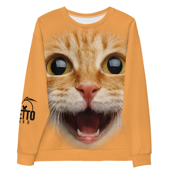 Felpa unisex Uomo/Donna Gatto Ginger