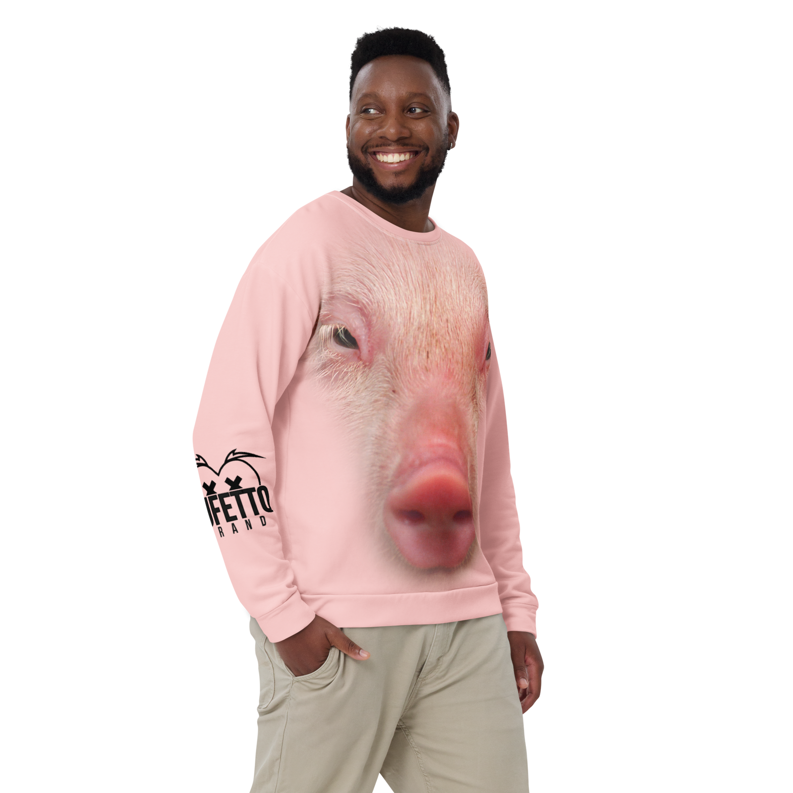 Felpa unisex Uomo/Donna PIG - Gufetto Brand 