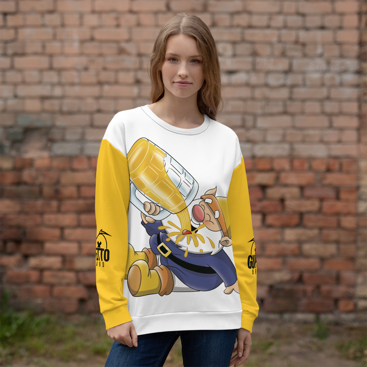 Felpa unisex Uomo/Donna BIRROLO TWO - Gufetto Brand 