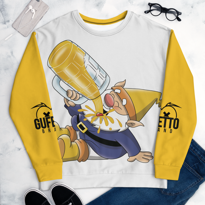 Felpa unisex Uomo/Donna BIRROLO TWO - Gufetto Brand 