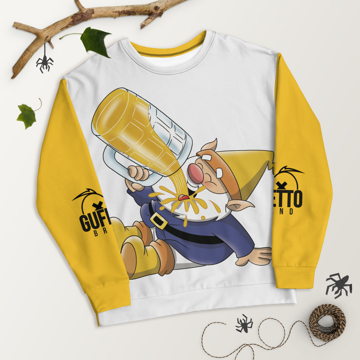 Felpa unisex Uomo/Donna BIRROLO TWO - Gufetto Brand 