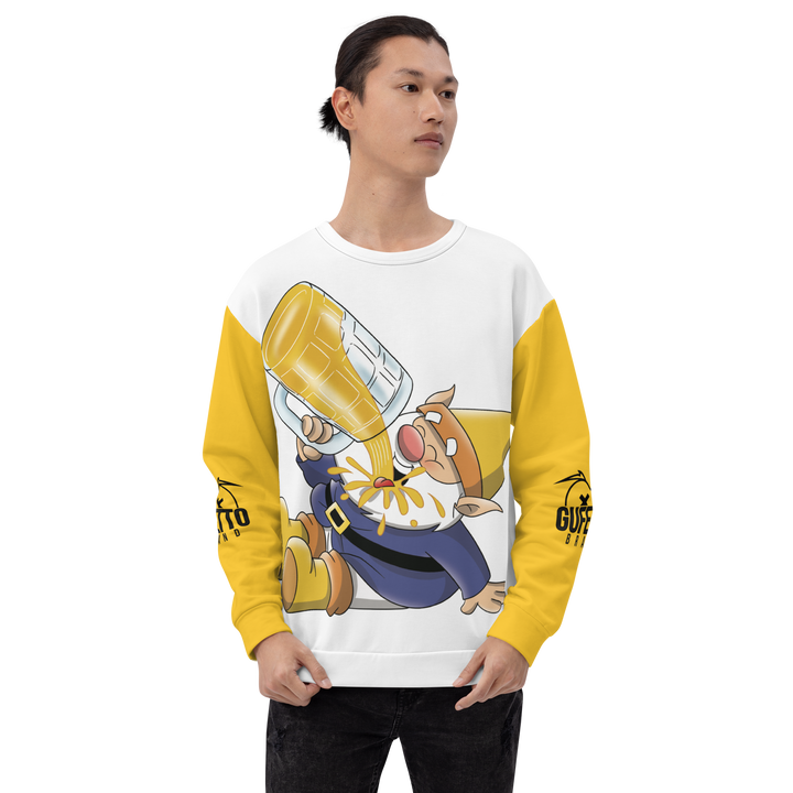 Felpa unisex Uomo/Donna BIRROLO TWO - Gufetto Brand 