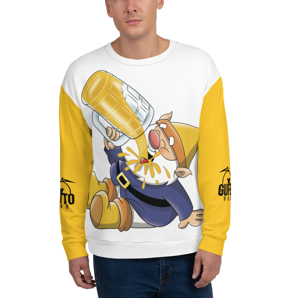 Felpa unisex Uomo/Donna BIRROLO TWO - Gufetto Brand 